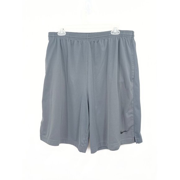 Nike Other - Nike Size L Gray Dri-FIt Athletic Lightweight Training Basketball Shorts